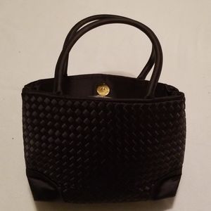 Wuilted Small Blue Bag